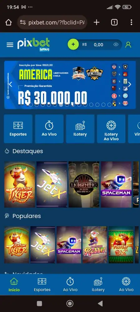 Em seguida, acesse o seu perfil, selecionado ícone do seu avatar;